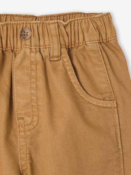 Pantalon bébé garçon balloon caramel 3 - vertbaudet enfant 
