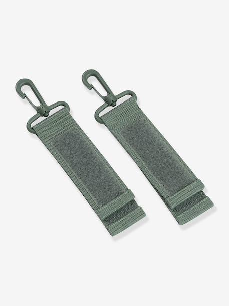 Sac de poussette matelassé sable+vert 20 - vertbaudet enfant 