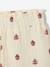 Pantalon large bébé fille gaze coton écru 4 - vertbaudet enfant 