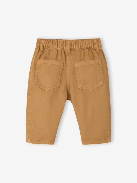 Pantalon bébé garçon balloon caramel 2 - vertbaudet enfant 