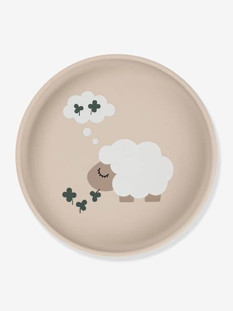 Assiette ventouse silicone sable 3 - vertbaudet enfant 