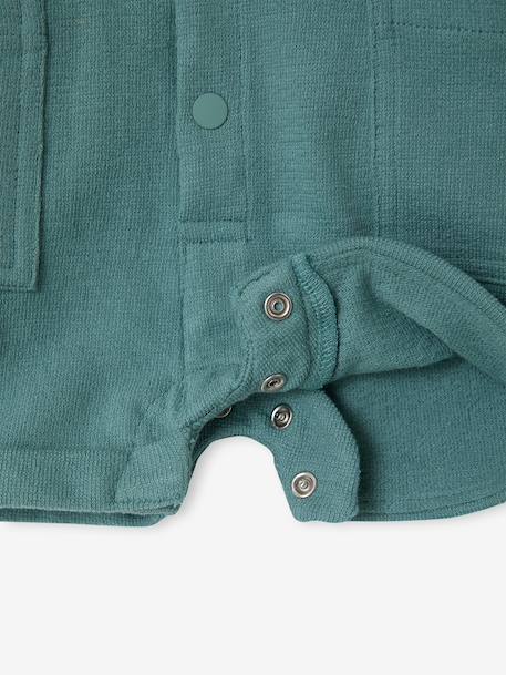 Ensemble combinaison bob réversible vert émeraude 5 - vertbaudet enfant 