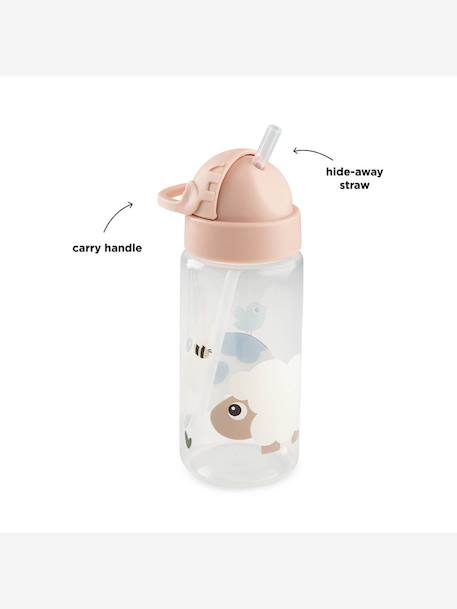 Gourde avec paille rétractable beige+Bleu (Elphee)+blush+sable+Vert (Croco) 11 - vertbaudet enfant 
