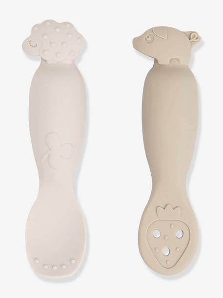 Premières cuillères bébé sable 2 - vertbaudet enfant 