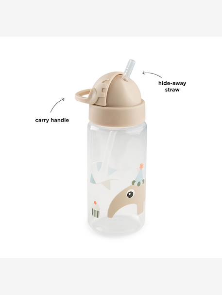 Gourde avec paille rétractable beige+Bleu (Elphee)+blush+sable+Vert (Croco) 4 - vertbaudet enfant 