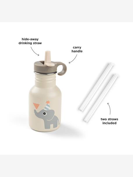 Gourde inox rose+sable+vert 8 - vertbaudet enfant 