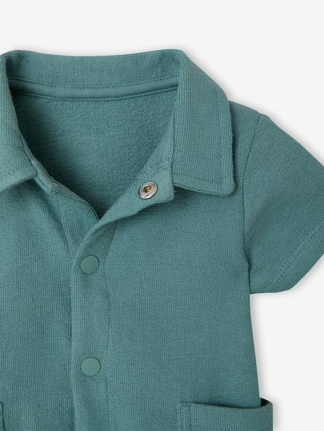 Ensemble combinaison bob réversible vert émeraude 4 - vertbaudet enfant 