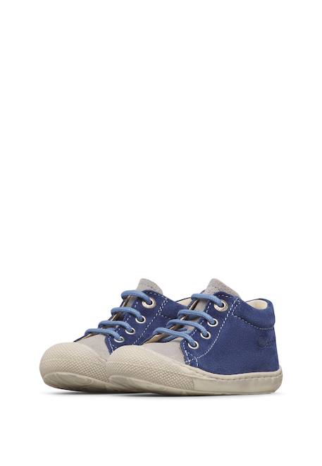 Chaussures premiers pas en suède cocoon Beige clair+Bleu+Bleu-gris+Rose-fuchsia-+Sable- 15 - vertbaudet enfant 