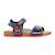 Sandales en cuir à scratch - Spiderman Marine+Marine rouge 6 - vertbaudet enfant 