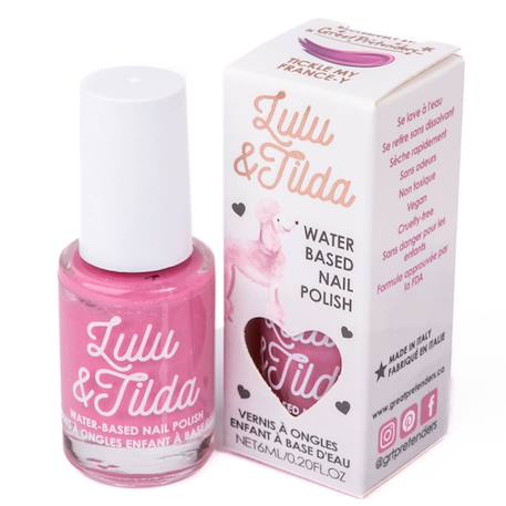 Vernis à ongles enfant lavable à l'eau Mauve+Rose pastel+Vieux rose 9 - vertbaudet enfant 