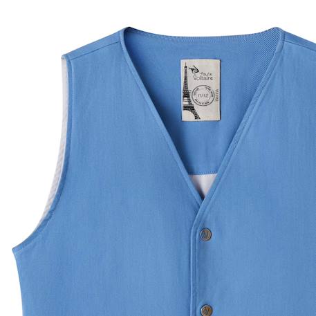 Gilet de costume     st germain Bleu ciel 5 - vertbaudet enfant 