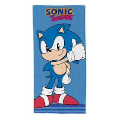Linge de maison et décoration-Linge de bain-Serviette de plage sonic classique polyester