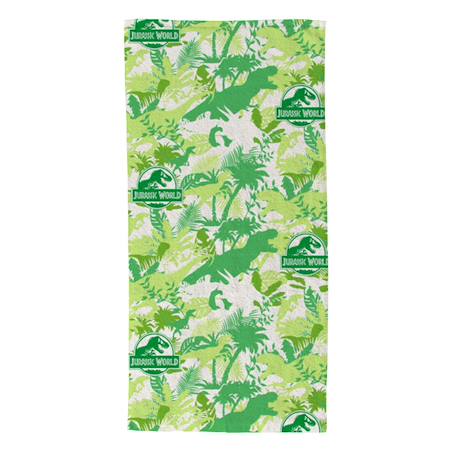 Serviette de plage jurassic world jungle polyester Vert 1 - vertbaudet enfant 