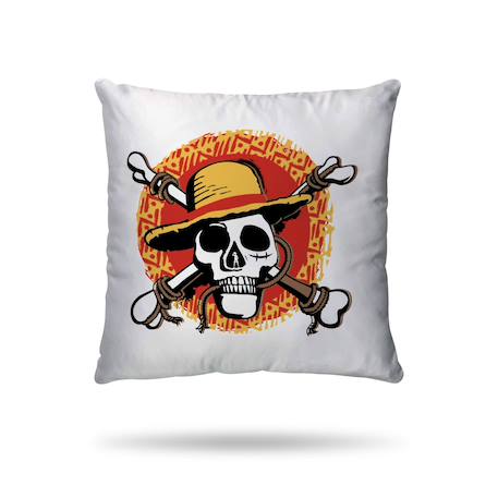 Housse de couette one piece logo luffy coton Blanc 4 - vertbaudet enfant 