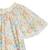 Robe cérémonie  fleurie   à manches papillon  butterfly Jaune pale 4 - vertbaudet enfant 
