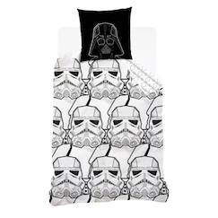 Linge de maison et décoration-Linge de lit enfant-Taie d'oreiller-Housse de couette star wars légion de troopers coton