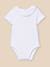 Body avec collerette bébé - coton biologique Blanc casse 1 - vertbaudet enfant 