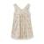 Robe cérémonie  fleurie  à bretelles croisées  anaïs Jaune clair 4 - vertbaudet enfant 