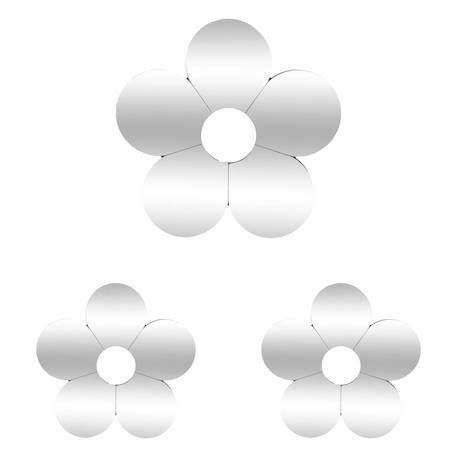 Lot de 3 miroirs pour enfant - ajol Fleur+Papillon 1 - vertbaudet enfant 