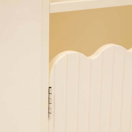 Bibliothèque enfant 2 portes 4 cases - bouli Beige 6 - vertbaudet enfant 