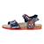 Sandales en cuir à scratch - Spiderman Marine+Marine rouge 7 - vertbaudet enfant 
