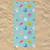 Serviette de plage gabby pandy pattes & amis polyester Bleu 2 - vertbaudet enfant 