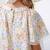 Robe cérémonie  fleurie   à manches papillon  butterfly Jaune pale 6 - vertbaudet enfant 