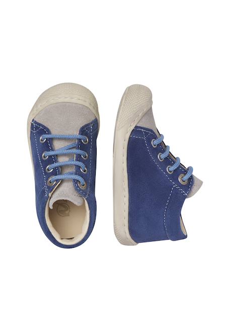 Chaussures premiers pas en suède cocoon Beige clair+Bleu+Bleu-gris+Rose-fuchsia-+Sable- 14 - vertbaudet enfant 