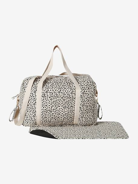 Sac à langer CATALINA 48 h beige imprimé 3 - vertbaudet enfant 