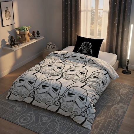 Housse de couette star wars légion de troopers coton Blanc 2 - vertbaudet enfant 