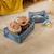 Cagette pliante - arry Beige+Bleu+Corail+Vert clair 7 - vertbaudet enfant 