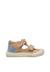 Sandales en cuir et en daim barefoot irtys Céleste-+Rose clair-+Sable- 11 - vertbaudet enfant 