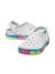 Sabots off court glitter bands – sandales scintillantes confort junior Blanc 3 - vertbaudet enfant 