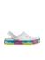 Sabots off court glitter bands – sandales scintillantes confort junior Blanc 1 - vertbaudet enfant 