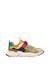 Sneakers en simili cuir et tissu technique yamano 3 junior vl. Marron-orange 1 - vertbaudet enfant 