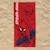Serviette de plage spiderman super-héros action polyester Rouge 3 - vertbaudet enfant 
