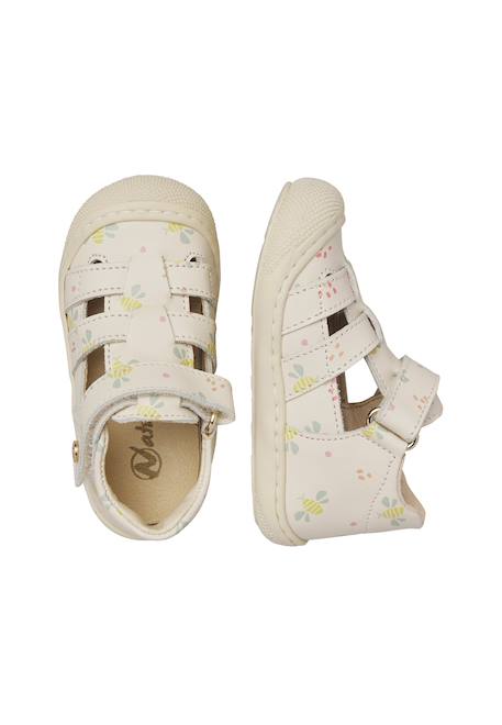 Sandales semi bede Blanc crème- 4 - vertbaudet enfant 