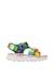Sandales en simili cuir et tissu nazca 2 junior. Jaune-vert 1 - vertbaudet enfant 
