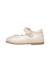 Ballerines en cuir avec scratch olya Platine- 3 - vertbaudet enfant 