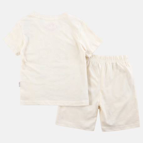 Ensemble garçon t-shirt manches courtes et short Beige+Bleu+Kaki+Noir 6 - vertbaudet enfant 