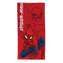 Linge de maison et décoration-Linge de bain-Serviette de plage spiderman super-héros action polyester