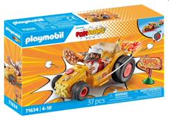 Jouet-Jeux d'imagination-Figurines, mini mondes, héros et animaux-Funstars pizzaïolo et kart 71634