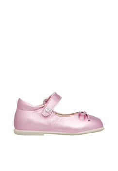 Chaussures-Ballerines en cuir laminé ballet