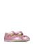 Ballerines en cuir laminé ballet Or-+Rose- 7 - vertbaudet enfant 