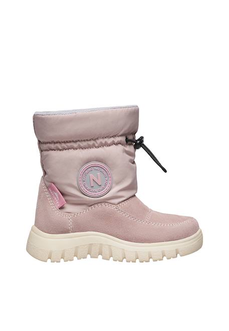 Bottes en suède et tissu technique varna 2 wp. Rose-gris- 1 - vertbaudet enfant 