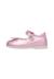 Ballerines en cuir laminé ballet Or-+Rose- 8 - vertbaudet enfant 