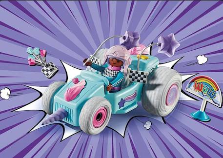 Funstars jeune fille licorne et kart 71635 Multicolore 4 - vertbaudet enfant 