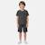 Ensemble garçon t-shirt manches courtes et short Beige+Bleu+Kaki+Noir 19 - vertbaudet enfant 