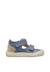 Sandales en cuir et en daim barefoot irtys Céleste-+Rose clair-+Sable- 1 - vertbaudet enfant 