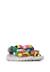 Sandales en simili cuir et tissu nazca 2 junior. Jaune-vert 2 - vertbaudet enfant 